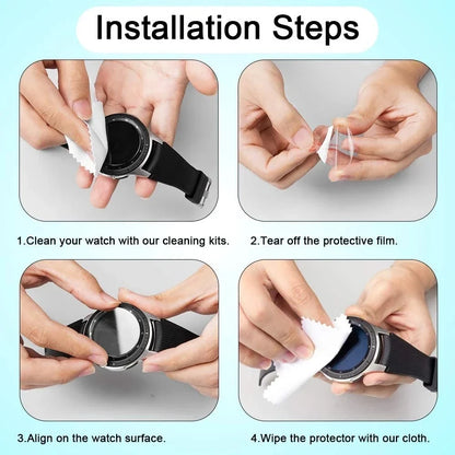 9H Tempered Glass for Samsung Galaxy Watch 9 8 7 6 5 4 40/44mm Classic 42/46mm Watch9 Watch8 44 40mm Film HD Screen Protector