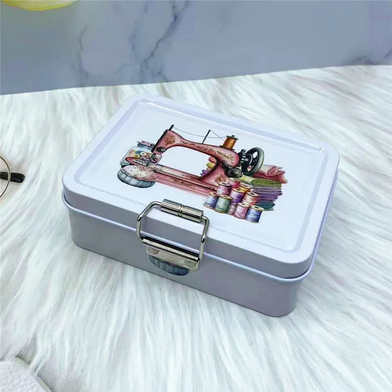 Vintage Metal Storage Canister with Lid – Durable Cookie & Candy Box, Aesthetic Organizer, Ideal Gift for All Occasions