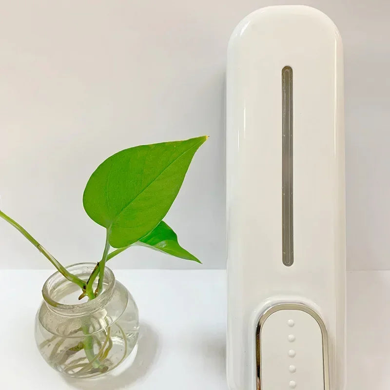 300ml Wall Mount Soap Dispenser Manual Shampoo Shower Gel Dispenser Lotion Container Liquid Hand Soap Dispenser for Bathroom