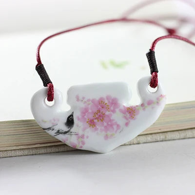 women's ceramics fashion necklaces & pendants jewelry for women woman lady #1119