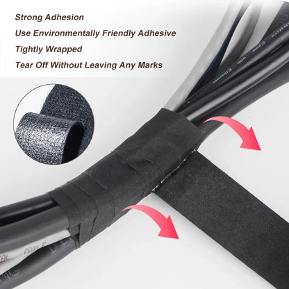 Automotive Wiring Harness Adhesive Tape Noise Reduction Heat Resistance Flame Retardant Electrical Protective Cloth Tape