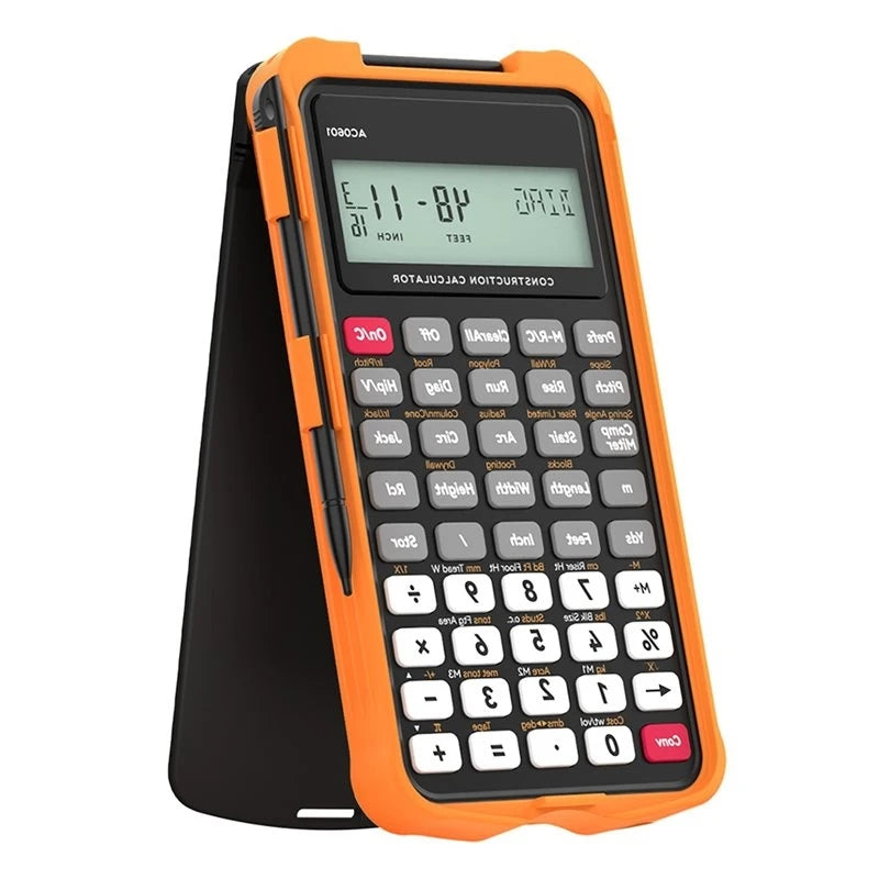 Construction Calculator Construction Calculator With Writing Tablet For Contractor Concrete - As Shown
