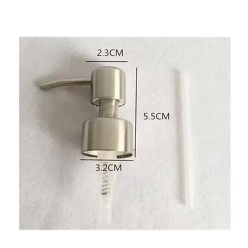 ABS Hand Liquid Soap Pump Dispenser Head Nozzle for Bathroom Kitchen Foam Soap Shampoo Dispenser Accessories