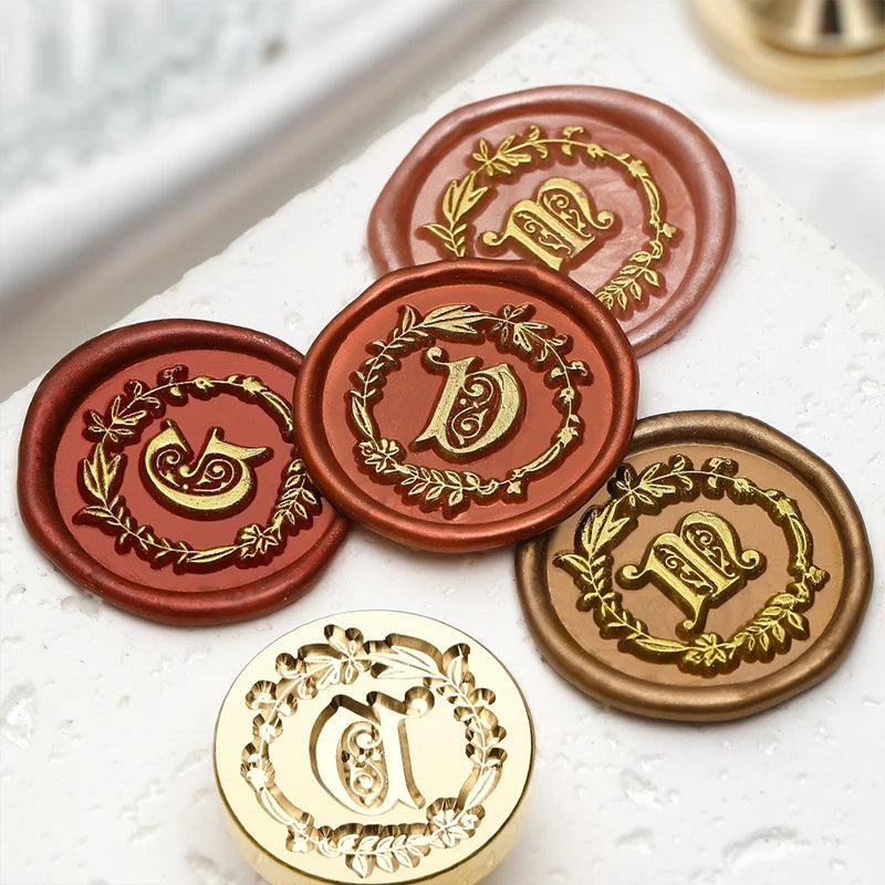 A-Z Seal Kit Sealing Wax for Stamp Head Letter Retro Stamps wax stamp for Wedding Logo for Print Set Wedding Craft Soaps Stam
