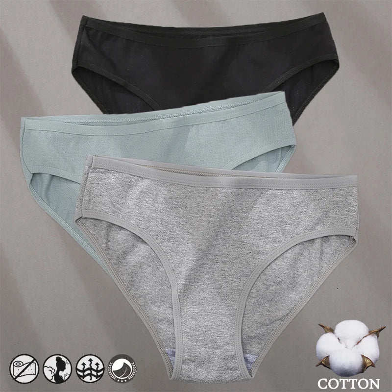 Cotton Panties Jacquard Design Pattern Women Panties Underwear Sexy Female Lingerie Briefs Solid Color Intimate Pantys for Wo