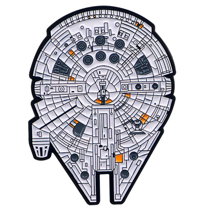 Vintage Enamel Pins Cool Robot Badge Sci-Fi Movie Lapel Pin for Jeans Cute Cartoon Pin for Backpacks Collectible Gift for Fan