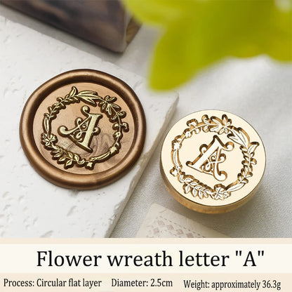 A-Z Seal Kit Sealing Wax for Stamp Head Letter Retro Stamps wax stamp for Wedding Logo for Print Set Wedding Craft Soaps Stam