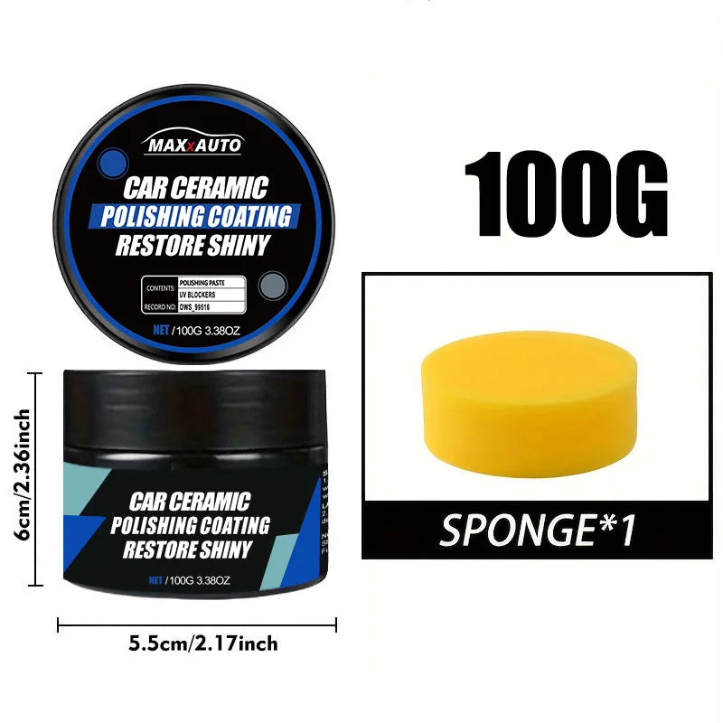 Ceramic Nano Polish Wax for Car Paint Scratch Repair Coating Plated Crystal Hydrophobic Polishing Paint Liquid Car Polishing 