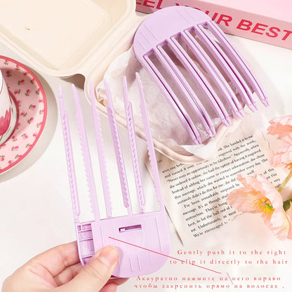 Fluffy Hairpin Curling Bangs Clips Hair Roots Volumizing Hair Clips Women Curling Fixed Shape Clips Fashion Volume Hair Rolle