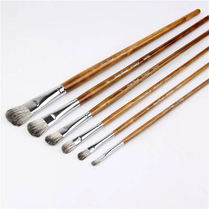 Squirrel hair brush Watercolor Acrylic Paint Brush Art Supplies Set For Drawing Painting brush pen artist oil painting brushe