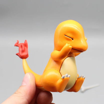 Pokemon 8 CM Pocket Monsters charmander Cubone Cute version Anime Action Figure Toys