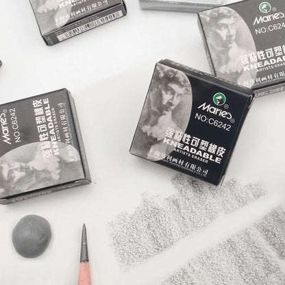 1/3/5pcs Plasticine Eraser ForSketching andDrawing Art Highlight Student SoftEraser Painting Design Sketch Plasticine Station