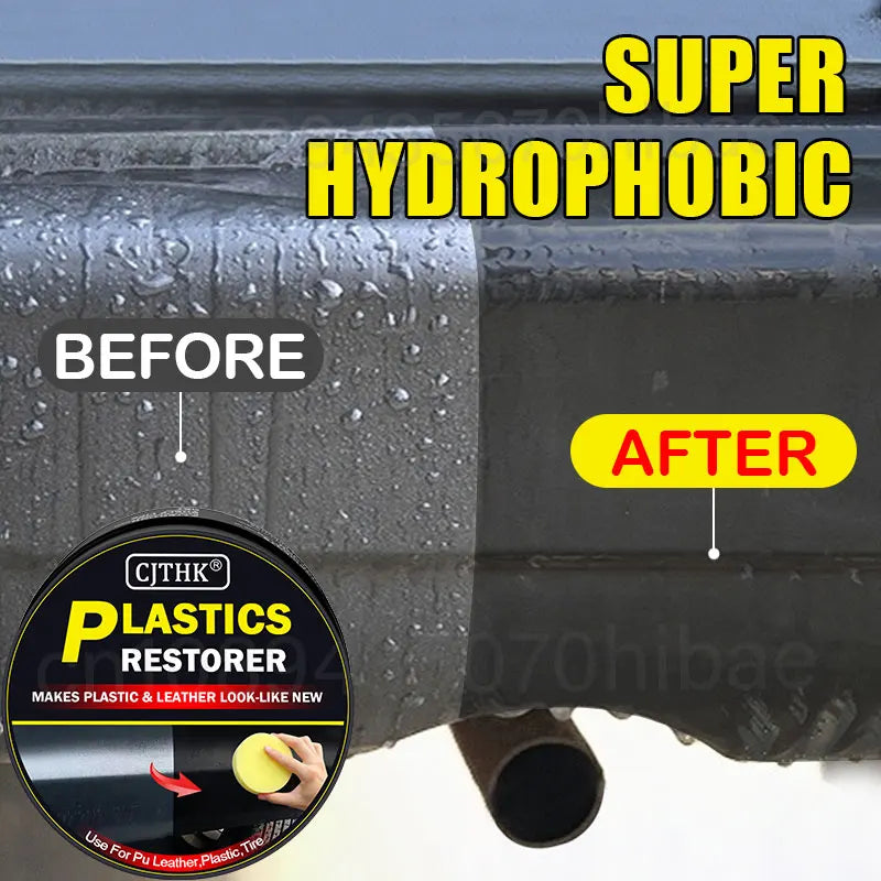 Car Plastic Restorer Back To Black Gloss Car Cleaning Products Plastic Leather Restore Auto Polish And Repair Coating Renovat