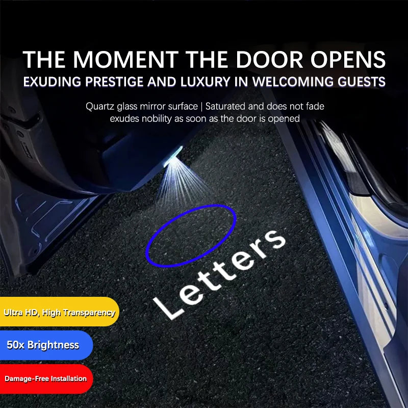 LED Car Door Welcome Logo Shadow Projector Light For Lexus RX ES GX LS LX IS GS RC UX RX270 RX300 LS500 IS250 ES250 ES200 ES3