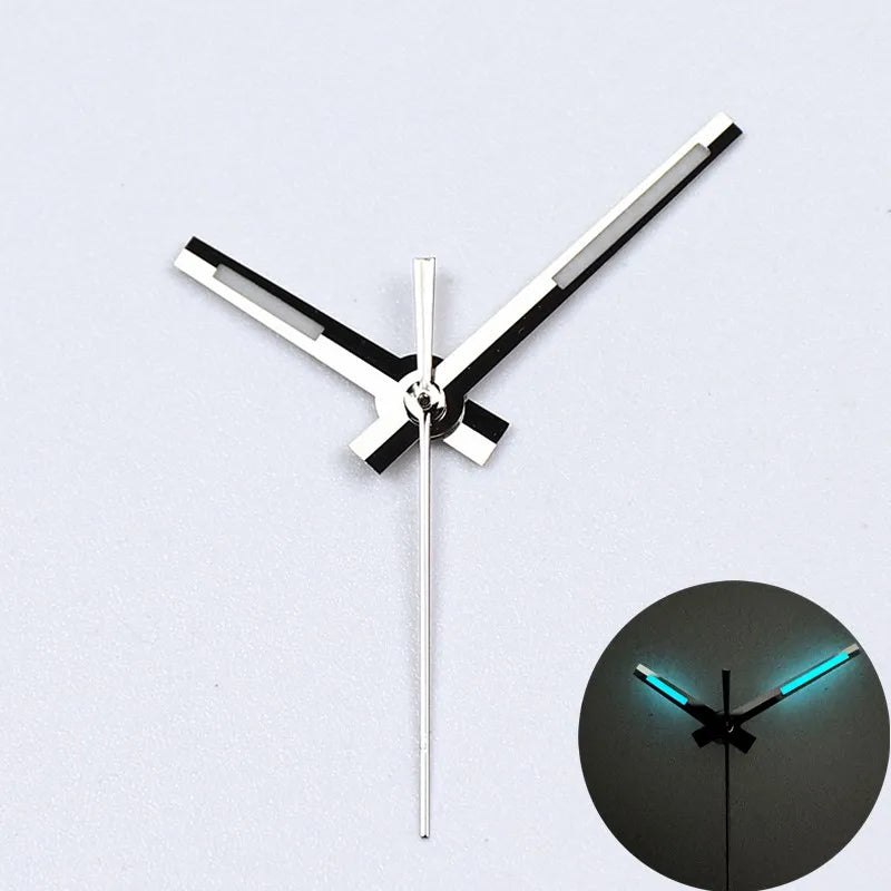 Quality Index 8 Colors Polished Silver Gold Watch Hands C3 Bgw9 Green Blue Bright Luminous For Nh35 Nh36 NH34 Movement Seik M