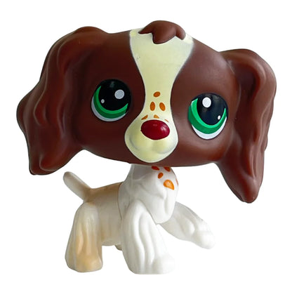 Rare Pet Shop LPS Toy Stands Short Hair Cat Original Kitten Husky Puppy Dog Fox Cute Animal Old Bobble Head Toy