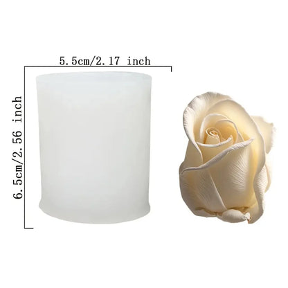 Lotus Flower Silicone Mold，For resin crafting - Suitable for candles、DIYCrafts、Valentine's Day、Mother's Day、Christmas Decorat