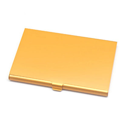 Business Card Storage Box Business Card Box Portable Credit Card Box Colored Metal Small Business Card Holder Aluminum Alloy 
