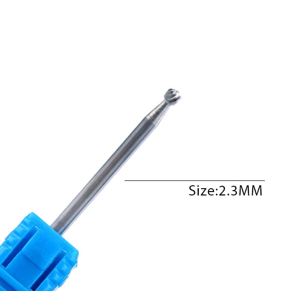 1pc Carbide Tungsten Nail Drill Bit Rotate Burr Milling Nail Cutter Bits Electric Drill Machine For Manicure Pedicure Tools -