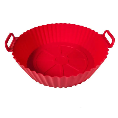 Silicone Air Fryer Liner, Reusable Round Liners for Tower,BPA-Free Non-Stick Silicone Air Fryer Accessories