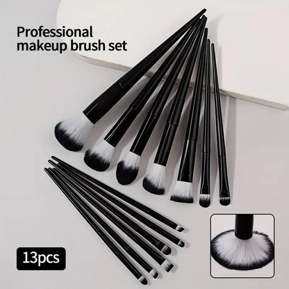 NEW 13PCS Makeup Brush Set Soft Fluffy Eye Shadow Foundation Blush Highlighter Concealer Brush Female Beauty Tool Christmas G