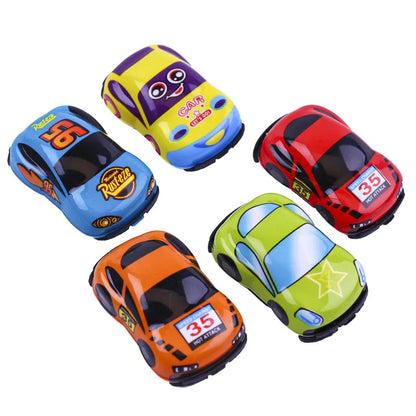 20pcs/lot Cartoon Toys Cute Plastic Pull Back Cars Plane Toy Cars for Child Mini Car Model Funny Kids Toys Kindergarten Toys 