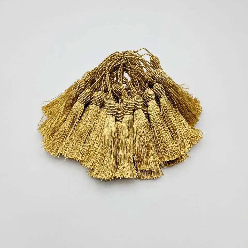 Beatiful 5pcs Hanging Rope African LaceTassels Fringe Sewing Tassel Trim for Fabric DIY Curtain Accessories Decoration - Tayo