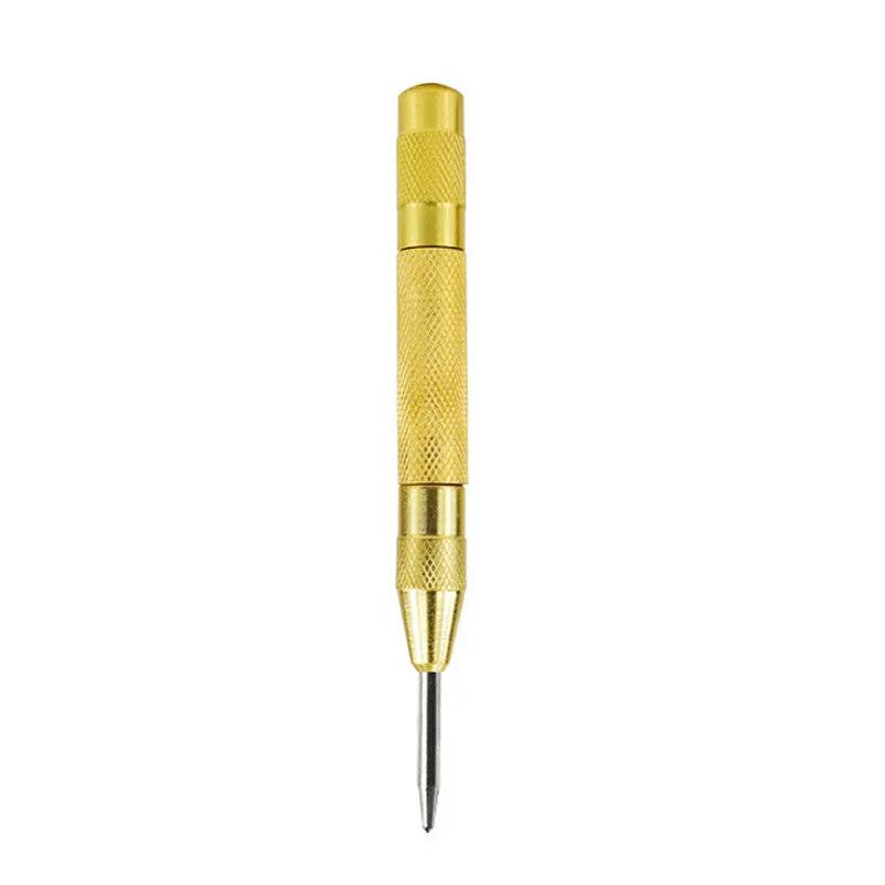 Automatic Centre Punch General Woodworking Metal Drill Adjustable Spring Loaded Automatic Punch Hand Tools for Metal Wood Gla