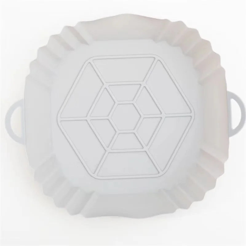 1pcs Air Fryer Silicone Liners Square Airfryer Liners Reusable Air Fryer Accessories Replacement for Parchment Airfryer Liner