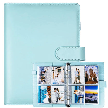 Reusable 25PCS A5 Kpop Photocard Album Binder | Loose-leaf Idol Card Storage Organizer | Collectible Photo Card Holder Book
