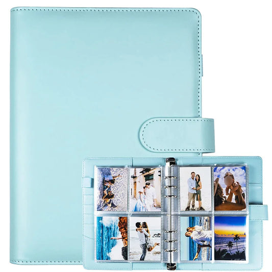 Reusable 25PCS A5 Kpop Photocard Album Binder | Loose-leaf Idol Card Storage Organizer | Collectible Photo Card Holder Book