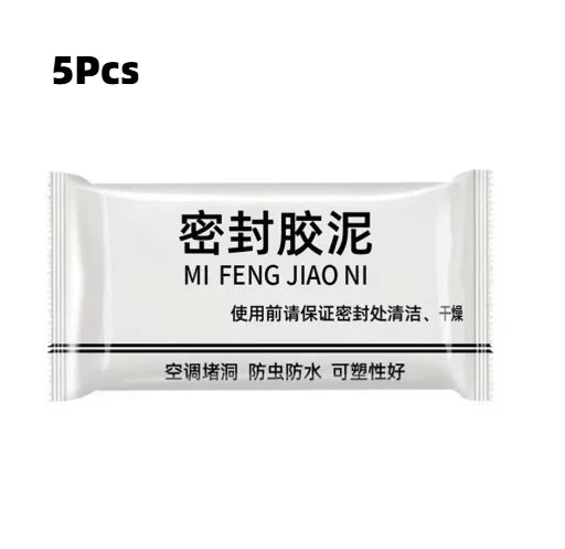 Sealing Cement Wall Hole Sealant Air Conditioning Repair Mud Clogged Mud Glue White Waterproof Household Filling Pipe Glue - 