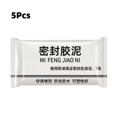 Sealing Cement Wall Hole Sealant Air Conditioning Repair Mud Clogged Mud Glue White Waterproof Household Filling Pipe Glue - 
