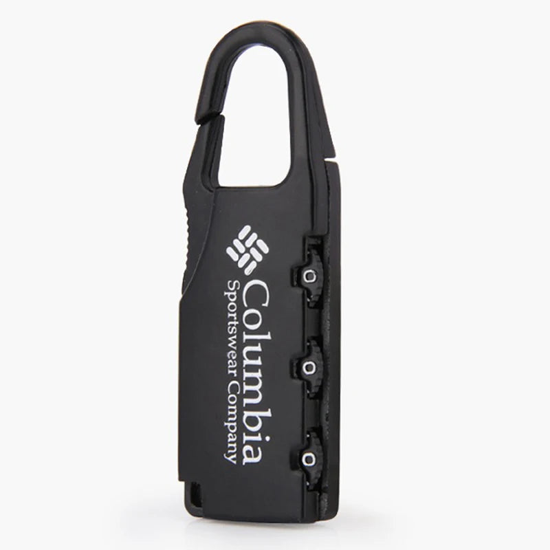 Alloy Combination Code Number Lock Padlock Luggage Lock for Zipper Bag Backpack Handbag Drawer Cabinet Luggage Lock Tools - b