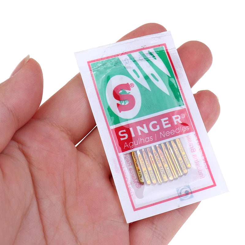 50pcs Mix Size Singer Needles Sewing Needle Leather Needle Domestic Machine Sewing Needle Crafts Sewing Needle Home Supplies