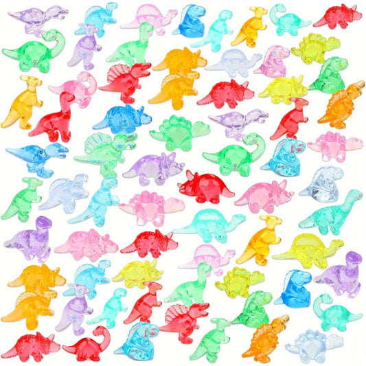 Mini Dinosaur Figurines 12 Styles Tiny Resin Animals Vase Fillers Micro Landscape Decor