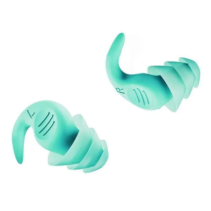 1 Pair Antinoise Earplugs Sound Insulation Ear Protection Earplugs Sleeping Swimming Travel Noise Reduction Waterproof Earplu