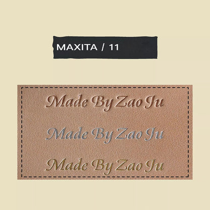MAXITA Movable Type Hot Foil Stamping Kit | English Brass Type Set for Leather Craft, Packaging, and DIY Embossing 306Pcs