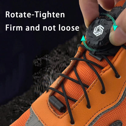 Fashion Swivel Buckle Laces Automatic Shoelace Without ties Kids Adult Sneakers No Tie Shoe laces Shoe accessories 1Pair/2Pai