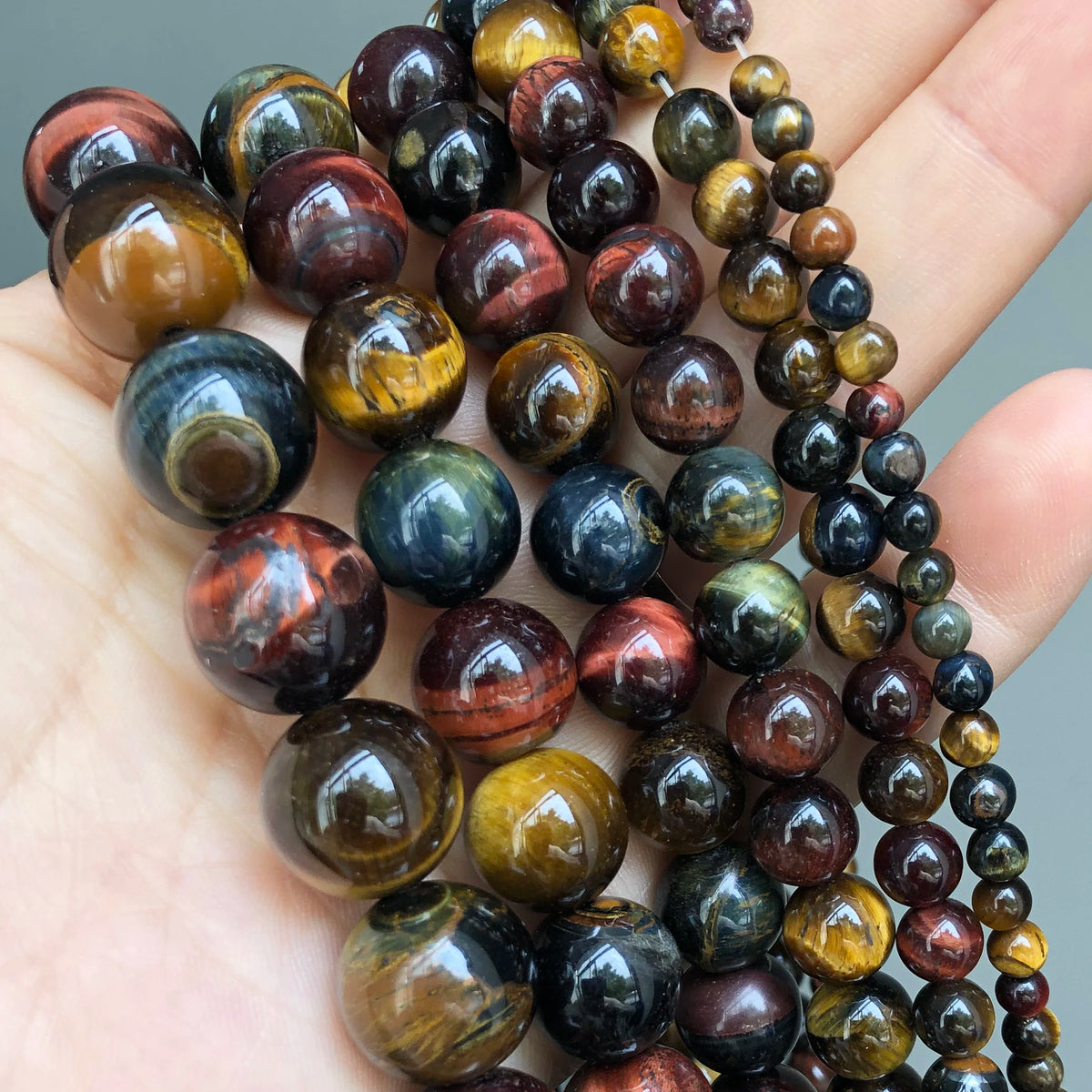 Natural Stone Dark Blue Chalcedony Jades Beads Round Loose Spacer Beads For Jewelry Making 4/6/8/10/12mm DIY Handmade Bracele