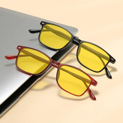Blue Light Blocking Glasses for Watch Mobile Phones Play Computer Competitive Games Women's Style Orange or Red Lenses Goggle