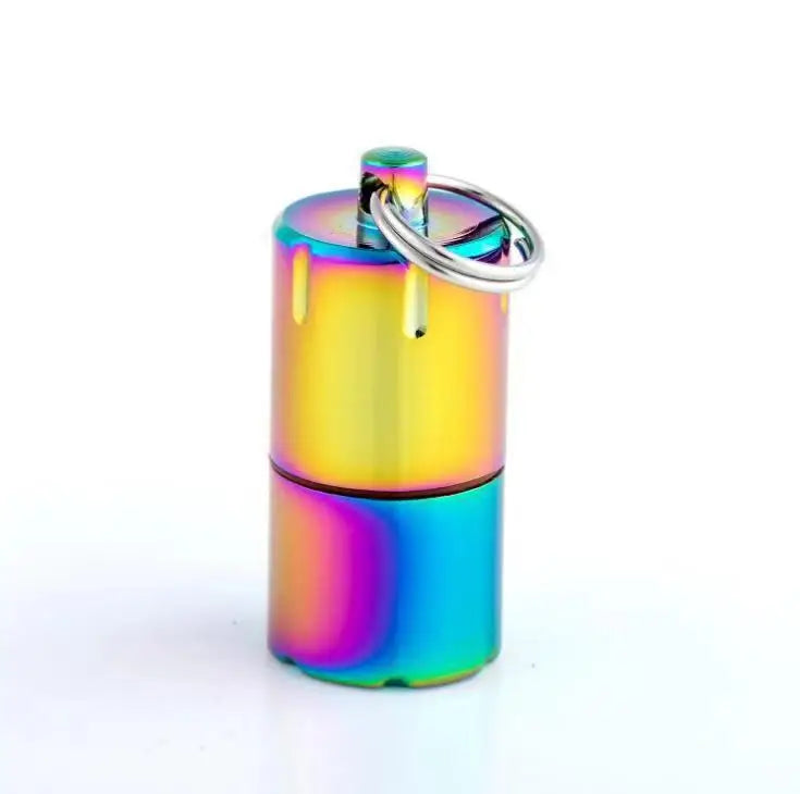 Outdoor Creative Mini Lighter Retro Keychain Pendant Cigar Cigarettes Smoking Accessories Lighters Funny Gadgets - Color