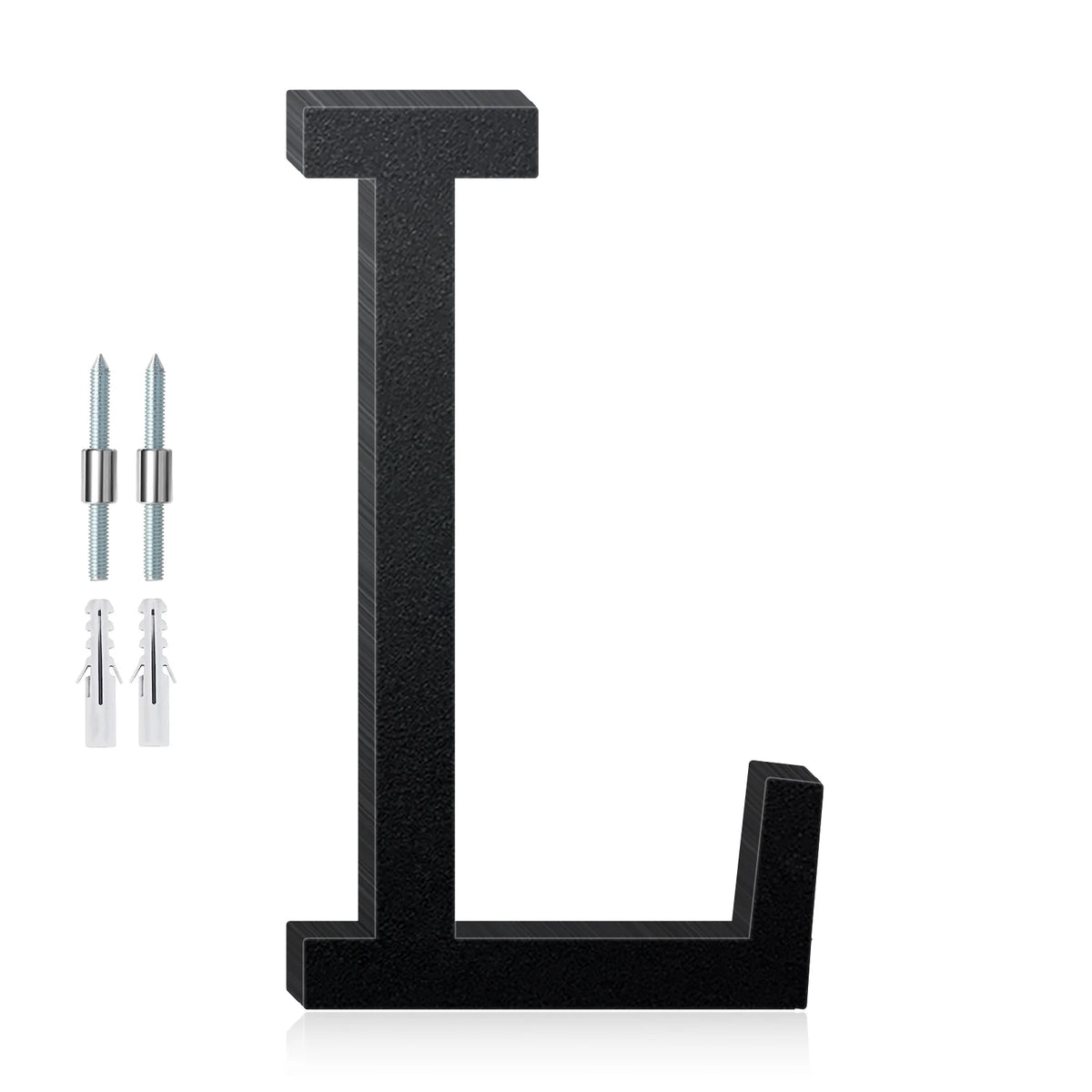 3-12inch Floating Aluminum House Numbers, Modern Metal House Address Numbers Letters, Aluminum Address Letters for Outside - 