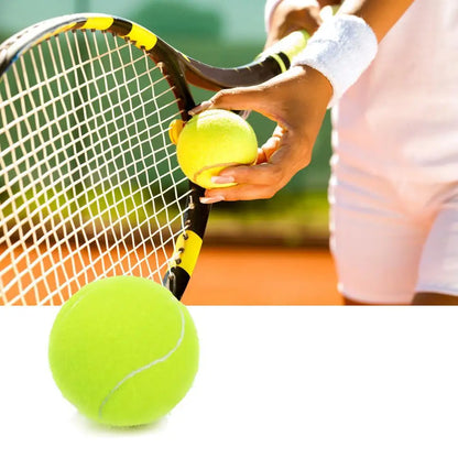 High Elasticity Training Entertainment Ball Tennis For Competition Training Exercises Elastic Fiber Rubber Outdoor Tennis Bal