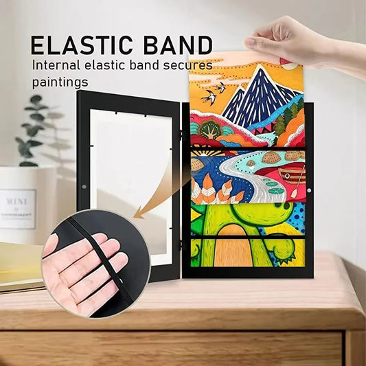 Kids Art Frames Magnetic Front Open Changeable Display Home Decor Kids Frametory For Poster Photo Drawing Paintings Pictures 