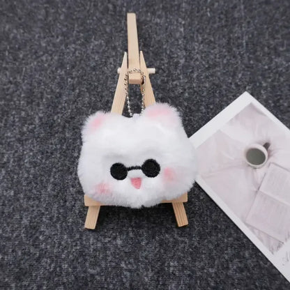 Anime Keychain Geto Suguru and Satoru Gojo Plush Cosplay Pendant Keyrings Accessories Key Chains Fans Gifts - K-ZSHZ-w