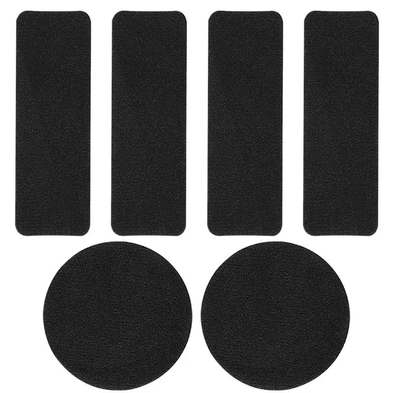 6pcs Sports Shoe Patches for Damaged Side Edges Inner Lining & Heel Wear - Shoe Repair Stickers for Extended Footwear Life - 