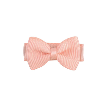1.2 Inches Solid Colors Mini Hair Bows With Clip For Kids Girls Hairgrips Ribbon Covered Safety Bows Headwear Hair Accessorie