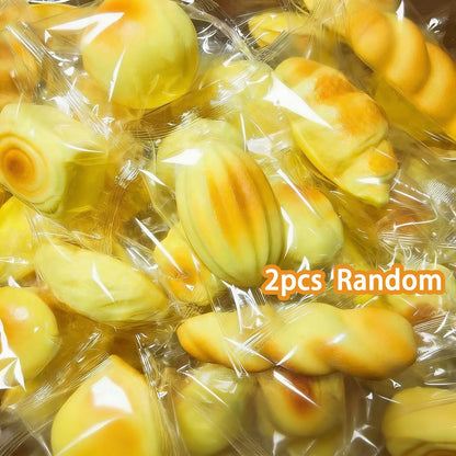 Butter Squishy Tabas Squishy Toys Anti Stress Squeeze Toy Butter Chocolate Fidget Toy Soft Sensory Food Squishies Toy Gift - 