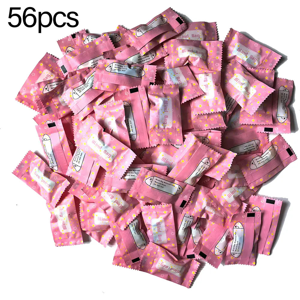 Adorable Miniature Food Beverage Items Candy Bag Mock Ups Party Favors Surprise Gifts Christmas Piñata Stuffer Animal Props -